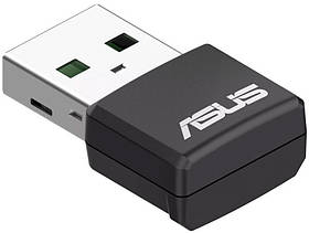 ASUS WiFi-адаптер USB-AX55 nano AX1800 USB 3.0 WPA3 MU-MIMO OFDMA