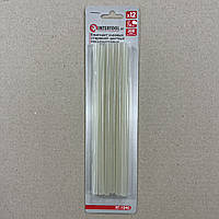 Комплект стрижнів клейових флуоресцентних 7,4 мм*200 мм, 12 шт. INTERTOOL RT-1040