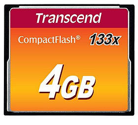 Transcend Карта пам'яті CF 4GB 133X