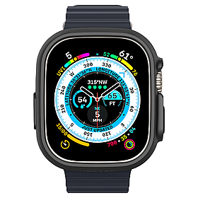 Spigen Чохол-накладка для Apple Watch Ultra (49mm) Thin Fit, Black