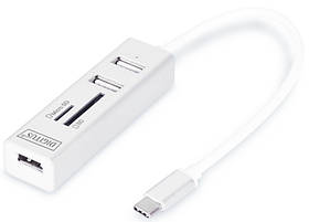 Digitus Мережевий концентратор OTG USB 2.0 типу С