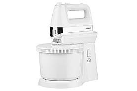 ARDESTO Міксер ручний з чашею, 500Вт, насадки-4, чаша-пластик, 3.2л, турборежим, білий