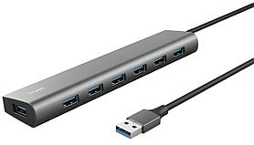 Trust USB-хаб DALYX 7-IN-1 USB-A 3.2 ALUMINIUM