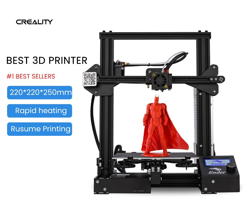3D-принтер Creality Ender-3 в наявності