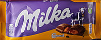 Молочний шоколад з карамелью 100г Milka Caramel