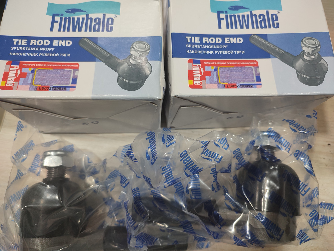 Наконечники рульової трапеції (короткий) "Finwhale" ВАЗ 2101-2107 (пара)