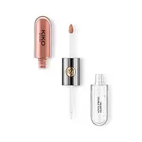 Блеск для губ KIKO Milano Unlimited Double Touch 129 Burnt Tangerine, 2х3 мл