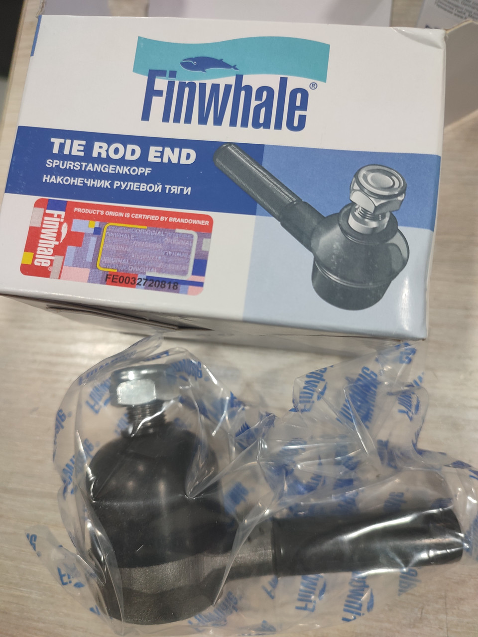 Наконечники рульової трапеції (короткий) "Finwhale" ВАЗ 2101-2107 (1шт)