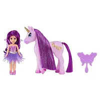 Кукла MGA's Dream Bella 2-Pack - Little Fairies Small Doll Purple & Little Unicorn Lavender 583639