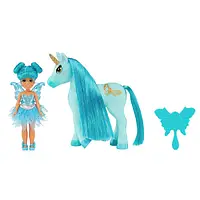 Кукла MGA's Dream Bella 2-Pack- Little Fairies Small Doll Teal & Little Unicorn Sea Glass 583646