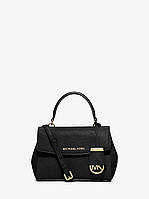 Жіноча сумка Michael Michael Kors Ava Extra-Small Saffiano Leather Crossbody чорна