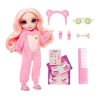 Кукла Rainbow High Jr High PJ Party Bella (Pink) 9 Posable Doll in a Soft Onesie 503675