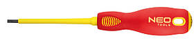 Neo Tools 04-052 Викрутка шлiцева 3.0 x 100 мм, (1000 В), CrMo