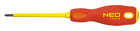 Neo Tools 04-063 Викрутка хрестова PZ2 x 100 мм, (1000 В) CrMo