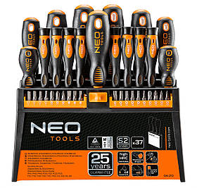 Neo Tools 04-210 Набiр вiкруток i насадок, 37 шт.