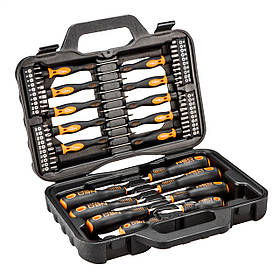 Neo Tools 04-211 Набiр вiкруток i насадок, 58 шт.