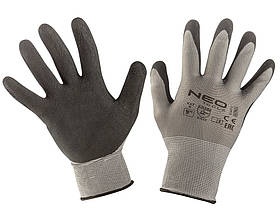 Neo Tools 97-617-9 Рукавички робочі, з латексним покриттям (піна), р. 9