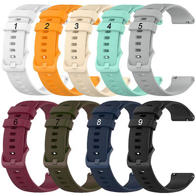 Силікон текстурний ремінець 18 мм для смарт годинника