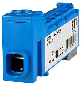 ETI Блок розподільчий EDBC-1x25-13x2,5/N 63A, 1000V AC/1500V DC