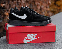 Кроссовки мужские Nike Air Force low Black-White