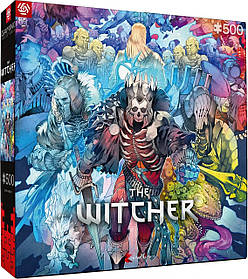 GoodLoot Пазл Witcher Monster Faction Puzzles 500 ел.