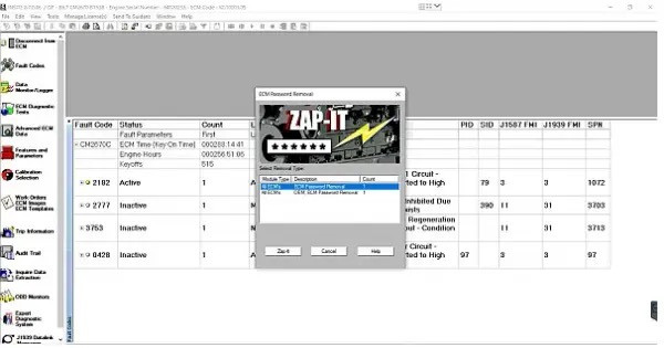Установка програми Cummins Insite 8.7 Pro level + Fleet calibration + Zapit Password з калібрувальними файлами