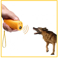 Мощный ультразвуковой отпугиватель собак J3K4L, Фонарик для отпугивания собак, Портативный отпугиватель собак