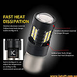 2шт Автолампы T20 3157 21 LED P27/7W автолампи світлодіодні автолампи авто лед лампи авто лампа лед світлодіодна, фото 4