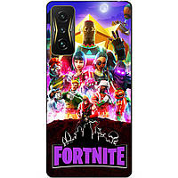 Силіконовий чохол бампер для Xiaomi Poco F4 GT з малюнком Fortnite Фортнайт