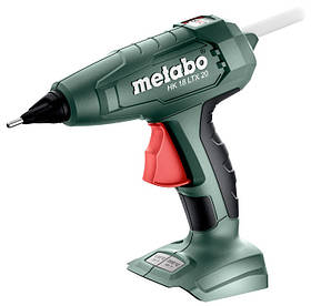 Metabo Клеєвий пістолет акумуляторний HK 18 LTX 20, 18В, діаметр 11мм, 20г/хв, 200/130 градусів, 0.4кг, без
