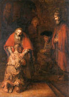 Листівка The Return of the Prodigal Son. Rembrandt