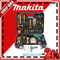 Ударный шуруповерт Makita DF330DWE (12V, 2Ah) Аккумуляторный шуруповерт Макита с набором инструментов