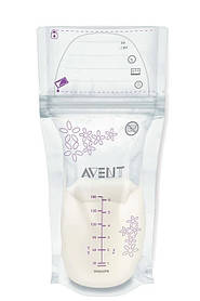 AVENT ПАКЕТИ ДЛЯ ЗБЕРІГАННЯ ГРУДНОГО МОЛОКА 180МЛ, 25ШТ