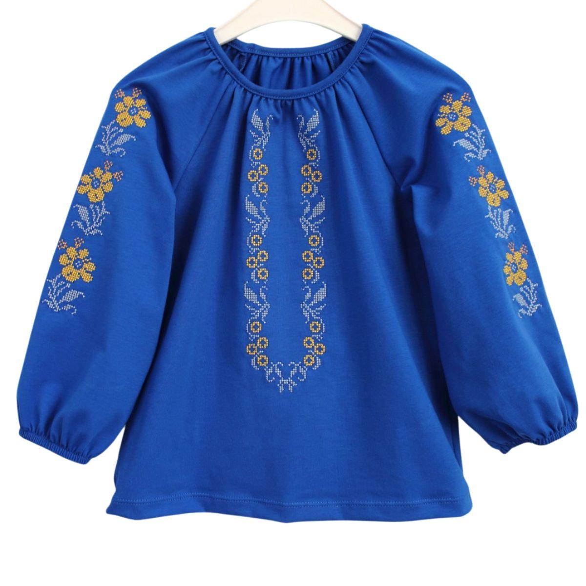 Вишиванка для дівчинки стрейч-кулір, фото 1