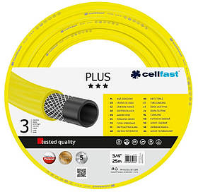 Cellfast Шланг садовий  PLUS 3/4', 25м, 3-х шаровий, до 25 Бар, -20…+60°C