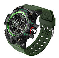 Часы наручные электронные Sanda 3133 Army Green. Originаl.