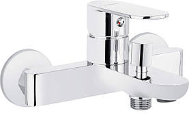 Deante Змішувач для ванни Alpinia, довж. виливу - 137мм, неповоротний, 1важіль, хром