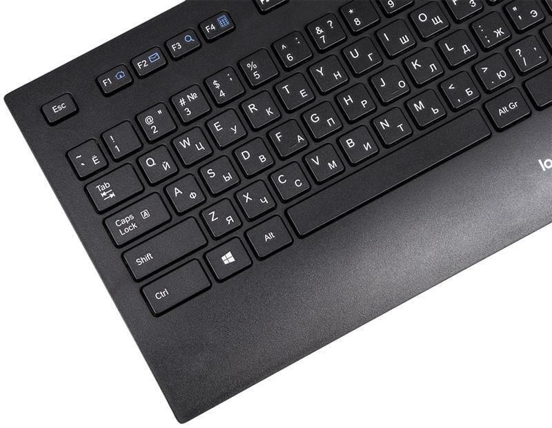 Клавиатура для компьютера Logitech K280 UA Black (черная), с разъемом USB, проводная, мембранная - фото 3 - id-p2067511110