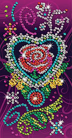 Sequin Art Набір для творчості PICTURE ART Craft Teen Троянда