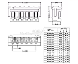 ПВХ кабель 28AWG 60/100мм із роз'ємом JST-ZH1.5 Female (мама),, фото 8