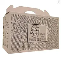 Рушники у коробці Panni Mlada, спанлейс, 45 г/м2, розмір: 40х70 см, гладка, колір: білий, 100 шт/кор