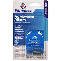 Клей для зеркала заднего вида Professional Strength Rearview Mirror Adhesive 60-017 0.3мл+0.6мл Permatex ( )