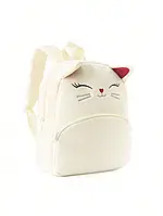 Рюкзак белый Кот