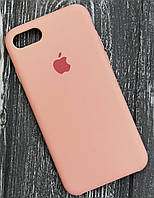 Чехол Silicone Case (AA) для Apple iPhone 7 Розовый/Light Pink