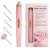 Фрезер для маникюра и педикюра FLAWLESS SALON NAILS 7863 розовый