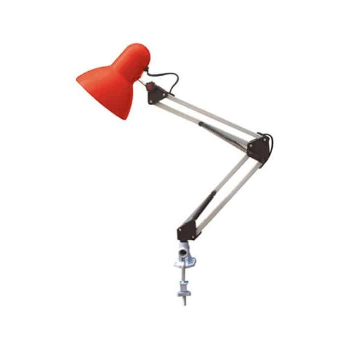 Настільна лампа/світильник трансформер (цоколь E27, IP20, червоний) RANA