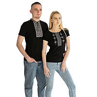 Парний комплект вишитих футболок