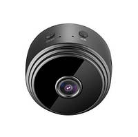 Мини IP камера инфракрасного ночного видения Видеорегистратор Видеокамера с детектором движения Wi-Fi HD 1080P