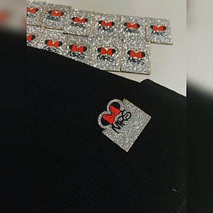 Нашивка Мінні Маус / Minnie Mouse 25х35 мм, фото 1