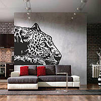 Трафарет для покраски, Леопард-2, одноразовый из самоклеящейся пленки 95 х 115 см